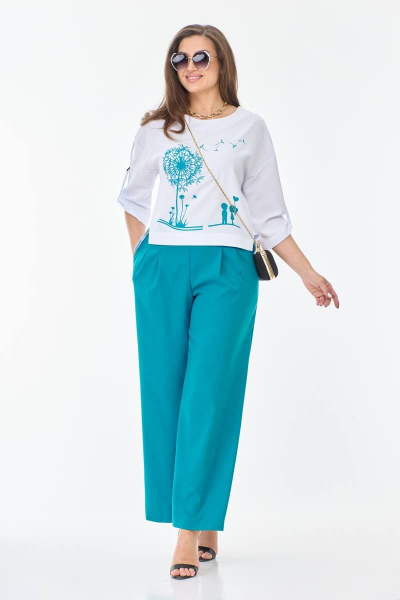 Блуза, брюки Taita plus 2307/3 - фото 8