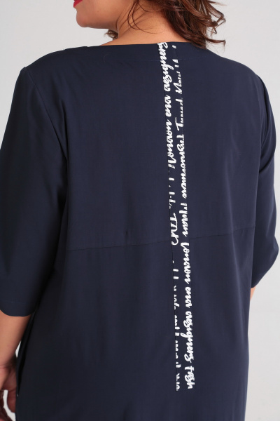 Платье Andrea Style 00183 , синий - фото 6