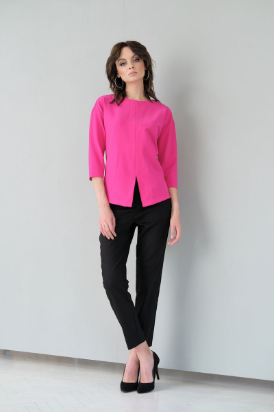 Деловой комплект брюки и джемпер из текстиля Motif 2082 - фото 3