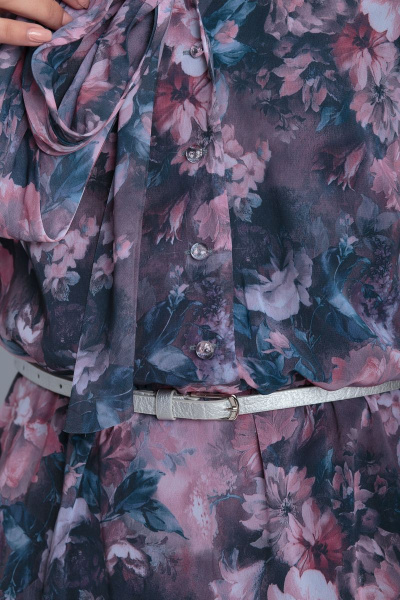 Платье Anelli 675 фиолетовый - фото 2