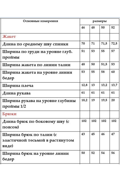 Брюки, жакет Белтрикотаж 6841 василек - фото 5