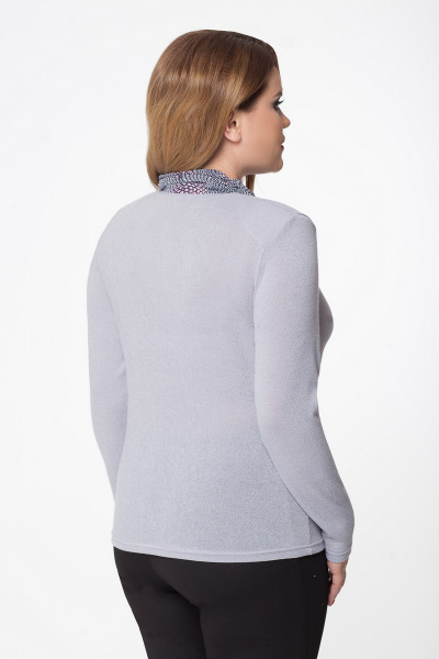 Джемпер Медея и К 1672 серый - фото 2