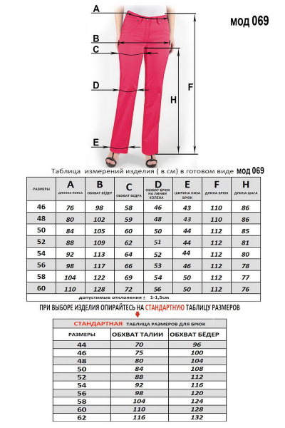 Брюки Mirolia 069-2 бирюза - фото 4