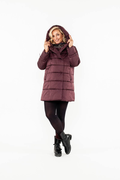 Пальто Bugalux 414 176-вино - фото 1