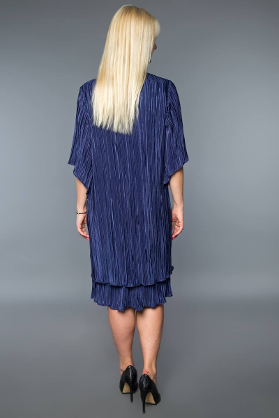 Платье Avila 0734 синий - фото 3