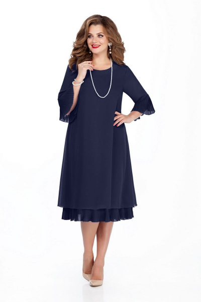 Платье TEZA 250 т.синий - фото 1