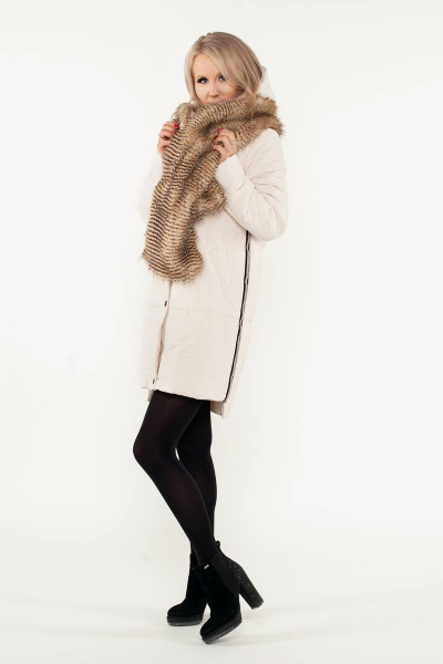 Пальто Bugalux 417 164-молоко - фото 1