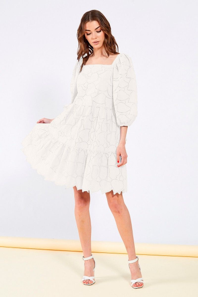 Платье Butеr 2627 молоко - фото 8