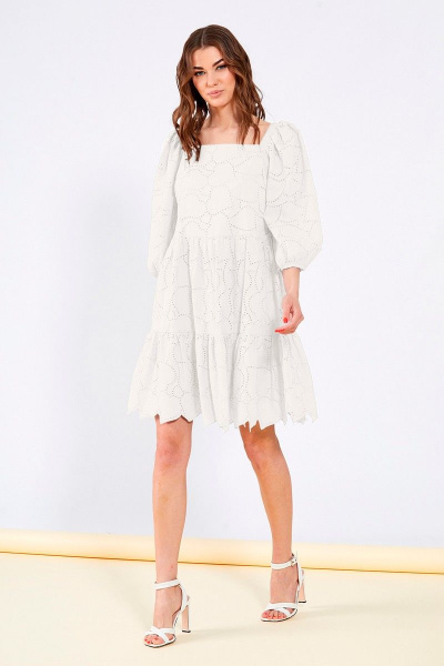 Платье Butеr 2627 молоко - фото 7