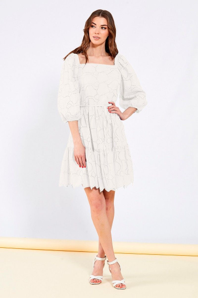 Платье Butеr 2627 молоко - фото 2