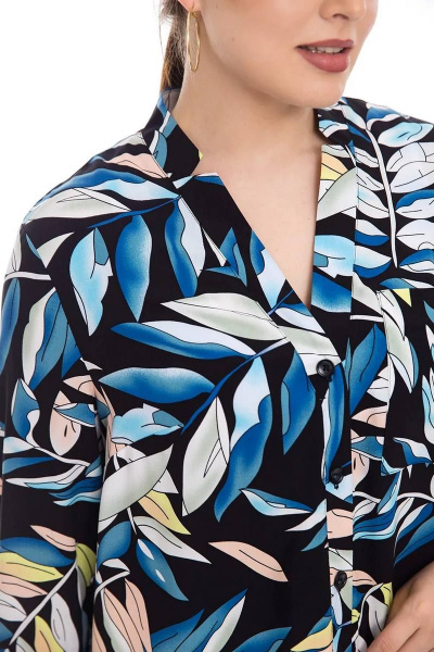 Брюки, туника Daloria 9194 черный-белый - фото 8