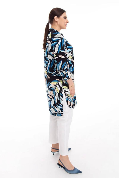 Брюки, туника Daloria 9194 черный-белый - фото 5