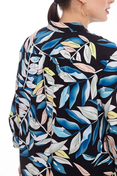 Брюки, туника Daloria 9194 черный-белый - фото 3