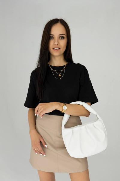 Сумка экокожа на каждый день белая MT.Style LOOK2 white - фото 4