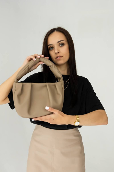 Сумка экокожа на каждый день бежевый MT.Style LOOK2 iris - фото 1