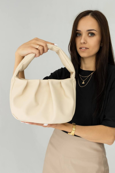 Сумка экокожа на каждый день бежевый MT.Style LOOK2 bez - фото 4