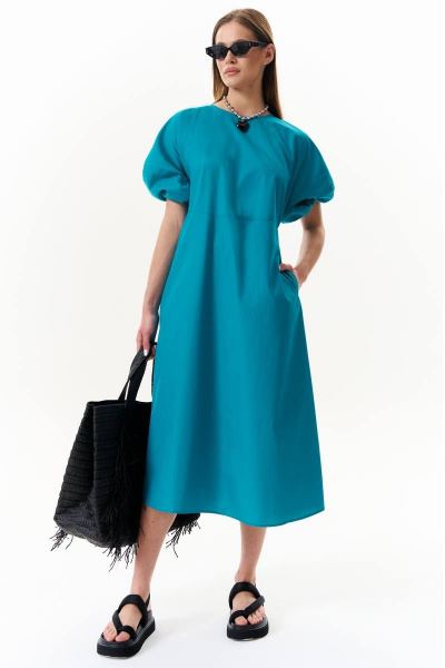 Платье MilMil 1022-23Т бирюзовый - фото 2
