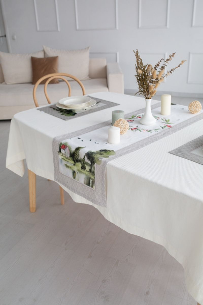 Дорожка «Есения» с пейзажным рисунком из хлопка Listelle 39301 - фото 2