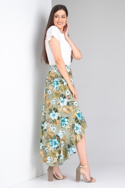 Юбка Celentano lite 5006.1 оливковый - фото 14