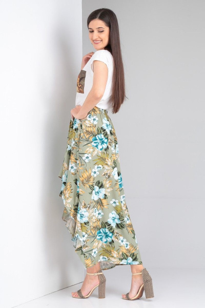 Юбка Celentano lite 5006.1 оливковый - фото 11