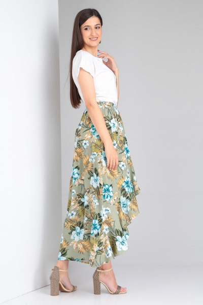 Юбка Celentano lite 5006.2 оливковый - фото 2