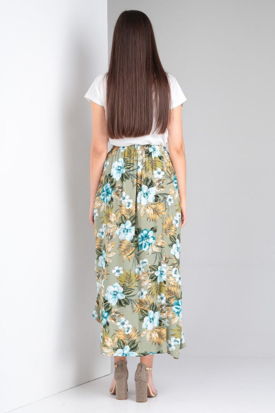 Юбка Celentano lite 5006.2 оливковый - фото 13