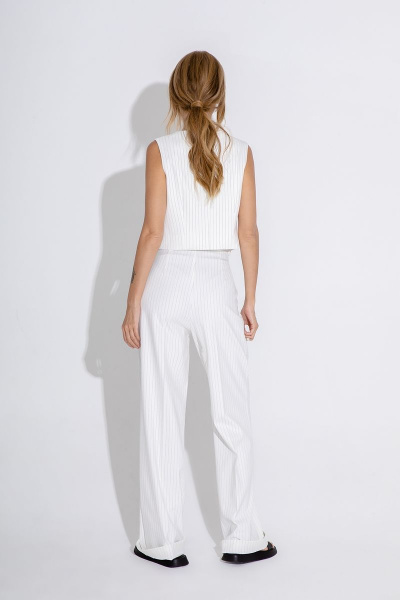 Платье из вискозы с цветочным принтом, свободный силуэт PiRS 4529 - фото 5