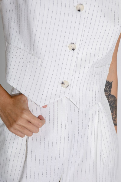 Платье из вискозы с цветочным принтом, свободный силуэт PiRS 4529 - фото 3