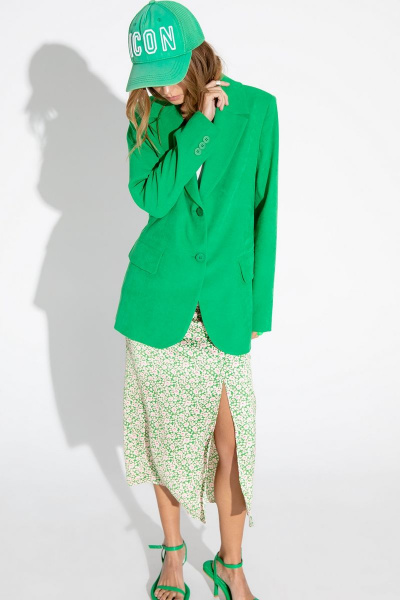 Жакет PiRS 4561 зеленый - фото 5