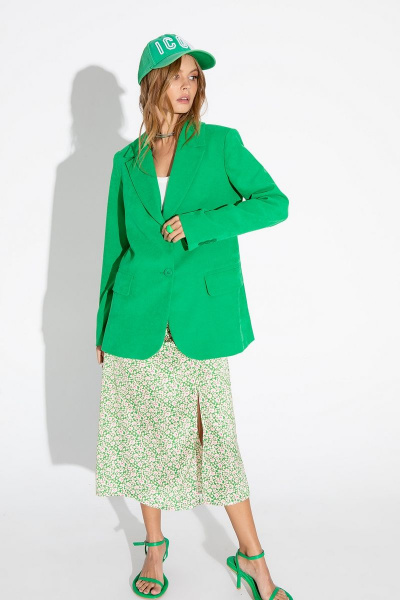 Жакет PiRS 4561 зеленый - фото 4