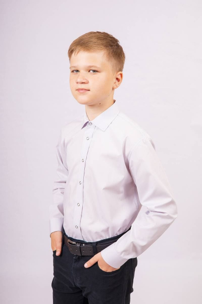 Рубашка Nadex 41-018812/202-23 бледно-серый - фото 7