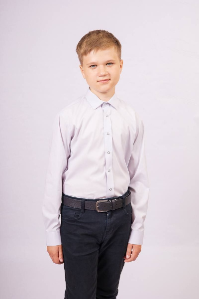 Рубашка Nadex 41-018812/202-23 бледно-серый - фото 2