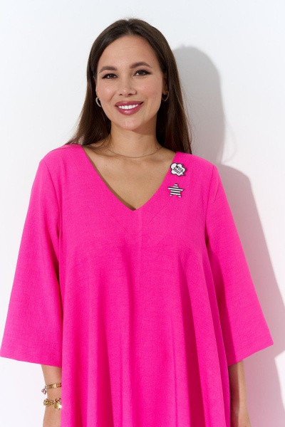 Платье Anastasia 1005.2 розовый - фото 6