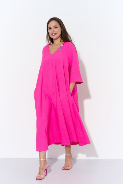 Платье Anastasia 1005.2 розовый - фото 5