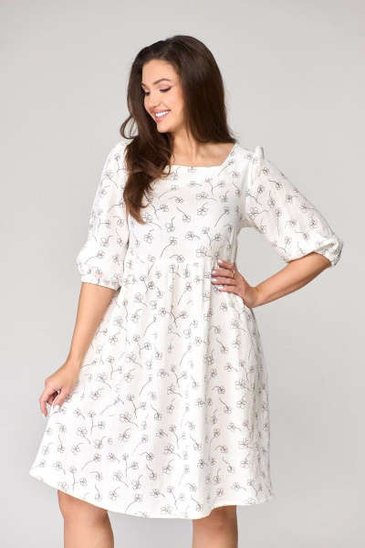 Платье Abbi 1003 цветы - фото 7
