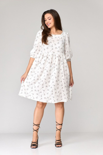 Платье Abbi 1003 цветы - фото 5