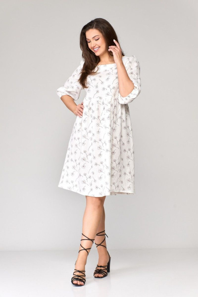 Платье Abbi 1003 цветы - фото 3