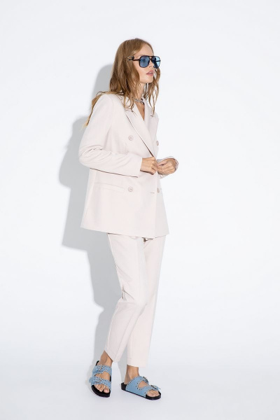 Брюки PiRS 4638 светло-бежевый - фото 2