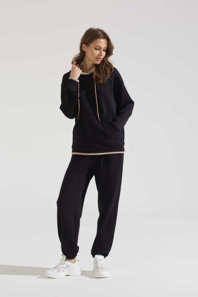 Брюки и худи из трикотажа для повседневной носки Motif 2149 - фото 1