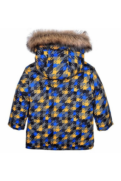 Демисезонная мембранная куртка с меховой подкладкой и утяжками Bell Bimbo 163069 набивной - фото 2