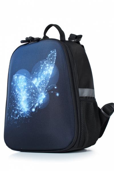 Рюкзак с формованной стенкой и двумя отделениями Galanteya 3423.23с475к45 черный - фото 1