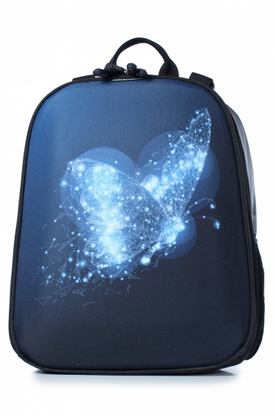 Рюкзак с формованной стенкой и двумя отделениями Galanteya 3423.23с475к45 черный - фото 2