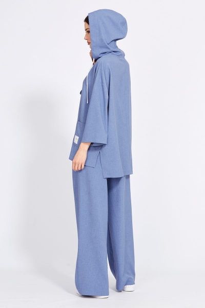 Блуза, брюки EOLA 2439 голубой - фото 6