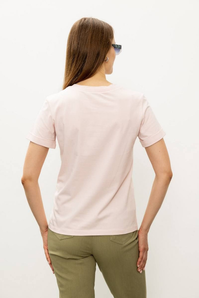 Летний трикотажный хлопковый джемпер и майка Femme & Devur 30731 1.14F(170) - фото 5