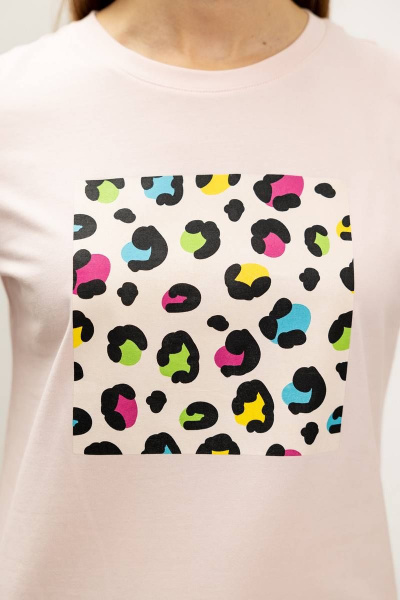 Летний трикотажный хлопковый джемпер и майка Femme & Devur 30731 1.14F(170) - фото 3