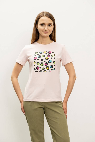 Летний трикотажный хлопковый джемпер и майка Femme & Devur 30731 1.14F(170) - фото 1