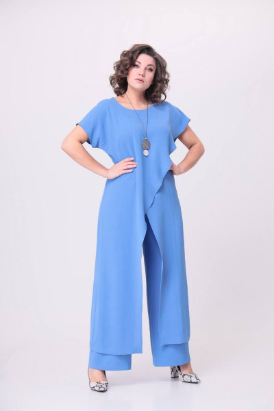 Брюки, туника Danaida 2115 лазурный - фото 6