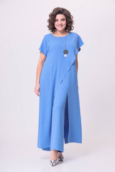 Брюки, туника Danaida 2115 лазурный - фото 4