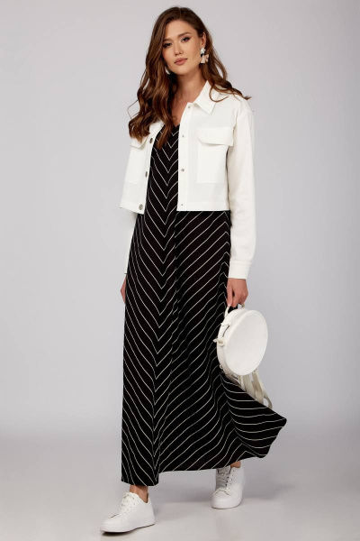 Платье Olegran 4056 - фото 4