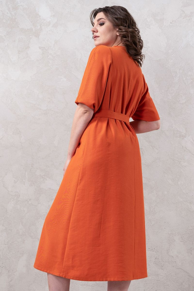 Платье полуприлегающего кроя с V-образным вырезом Avanti 1482 - фото 4